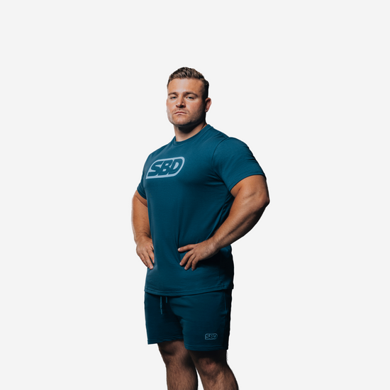 SBD Reflect Range Teal T Shirt - Mens