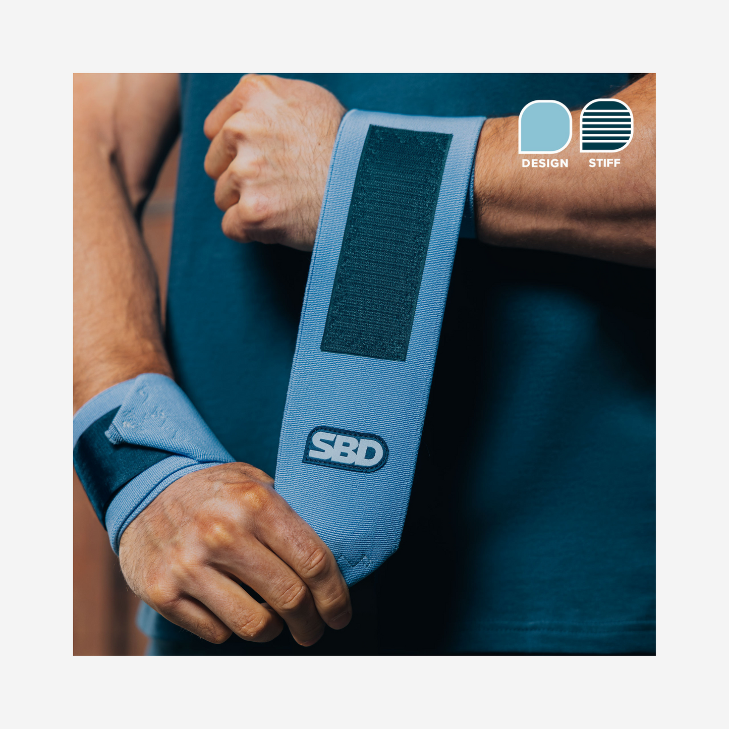 SBD Reflect Range Wrist Wraps - Stiff