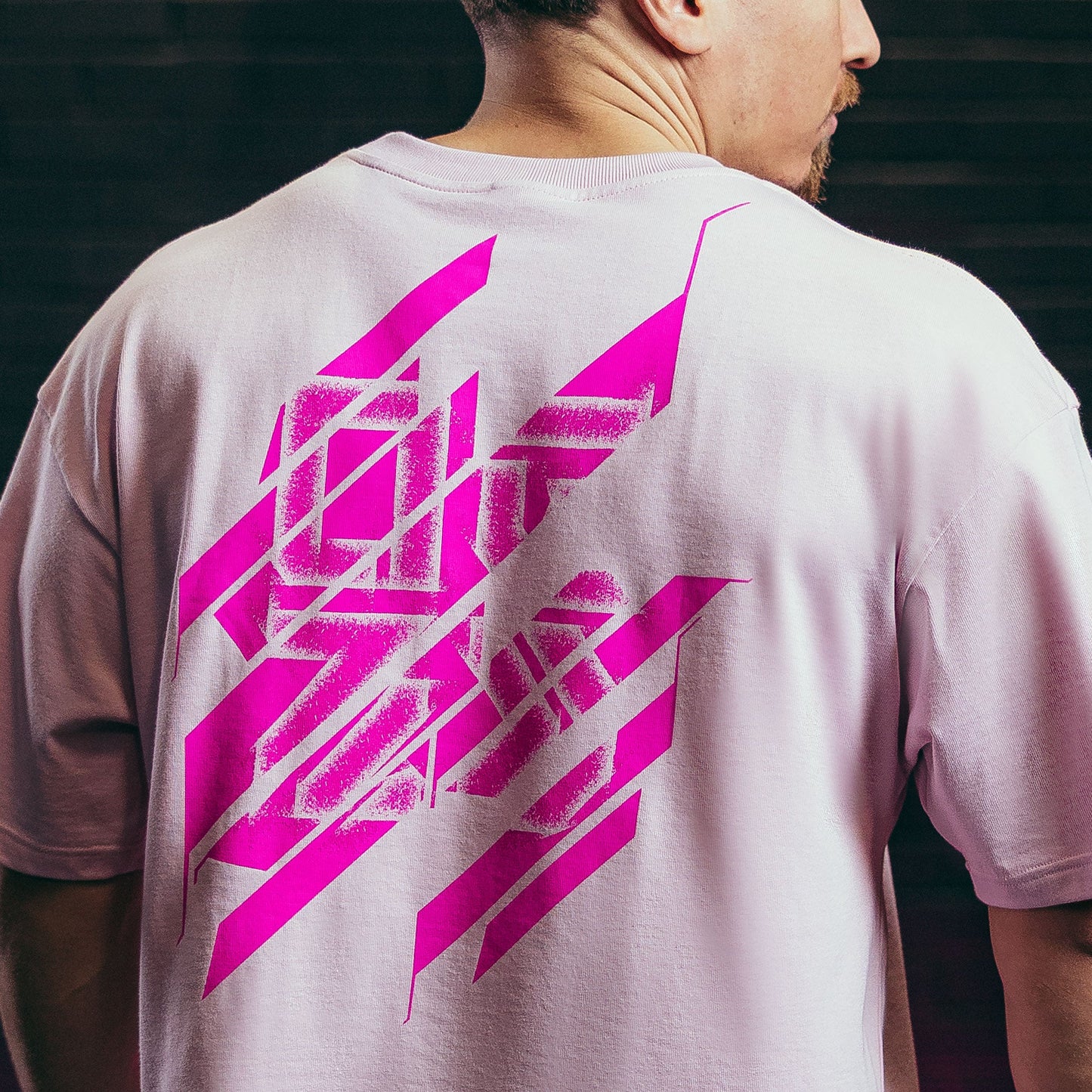 SBD Nova Range Oversized T-Shirt - Pastel Pink