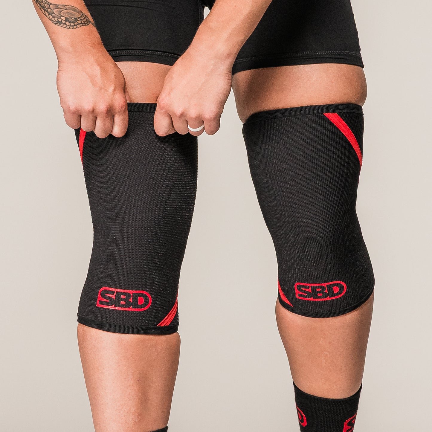 SBD 7mm Powerlifting Knee Sleeves