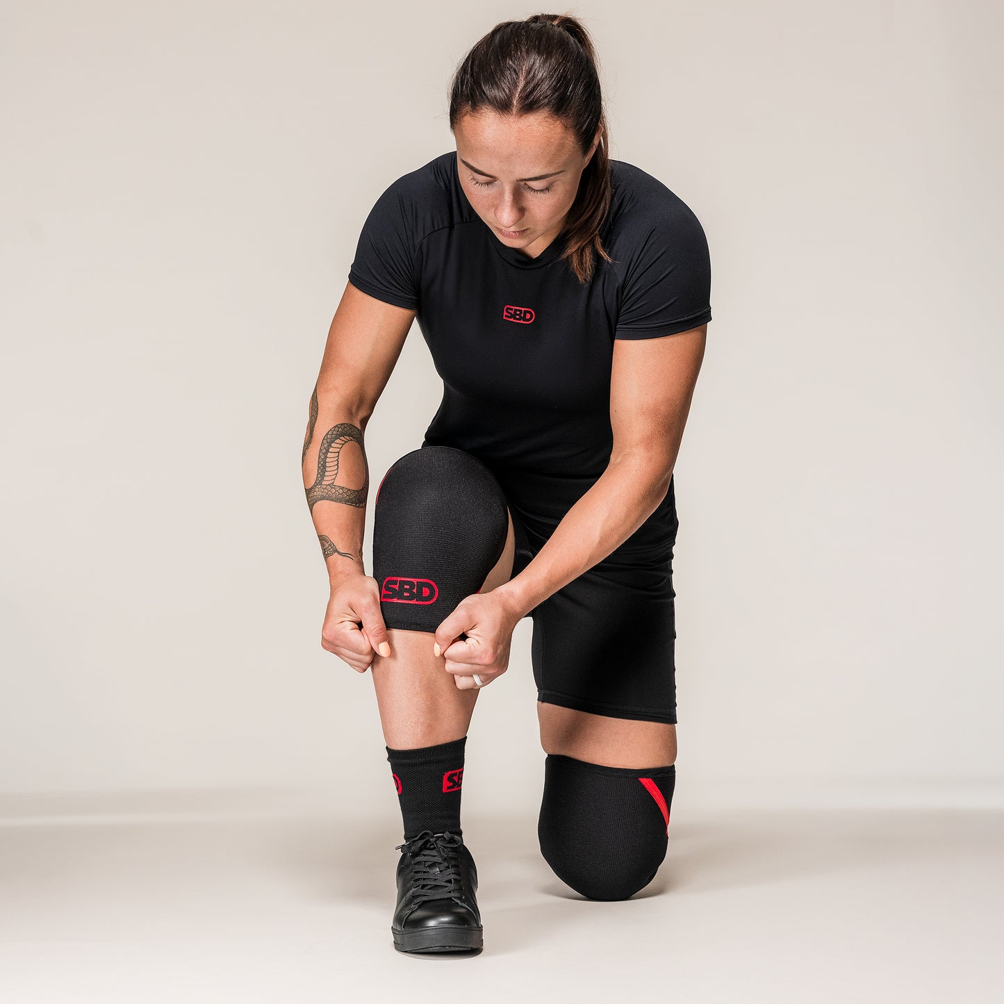 SBD 7mm Powerlifting Knee Sleeves