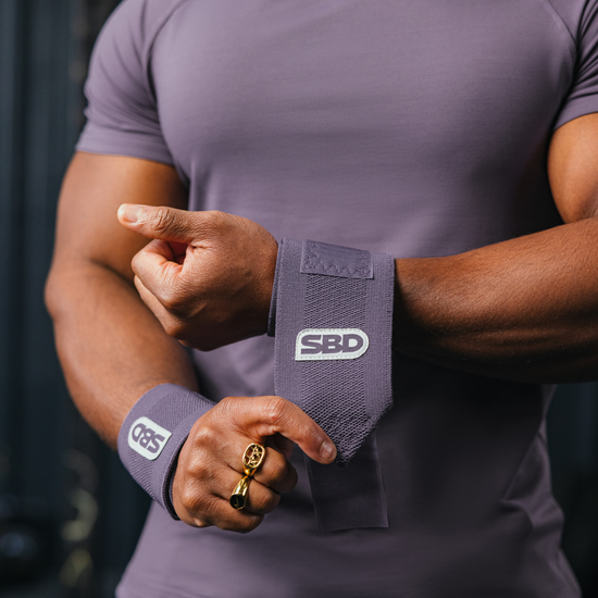 SBD Aspire Range Wrist Wraps - Flexible - Lavender