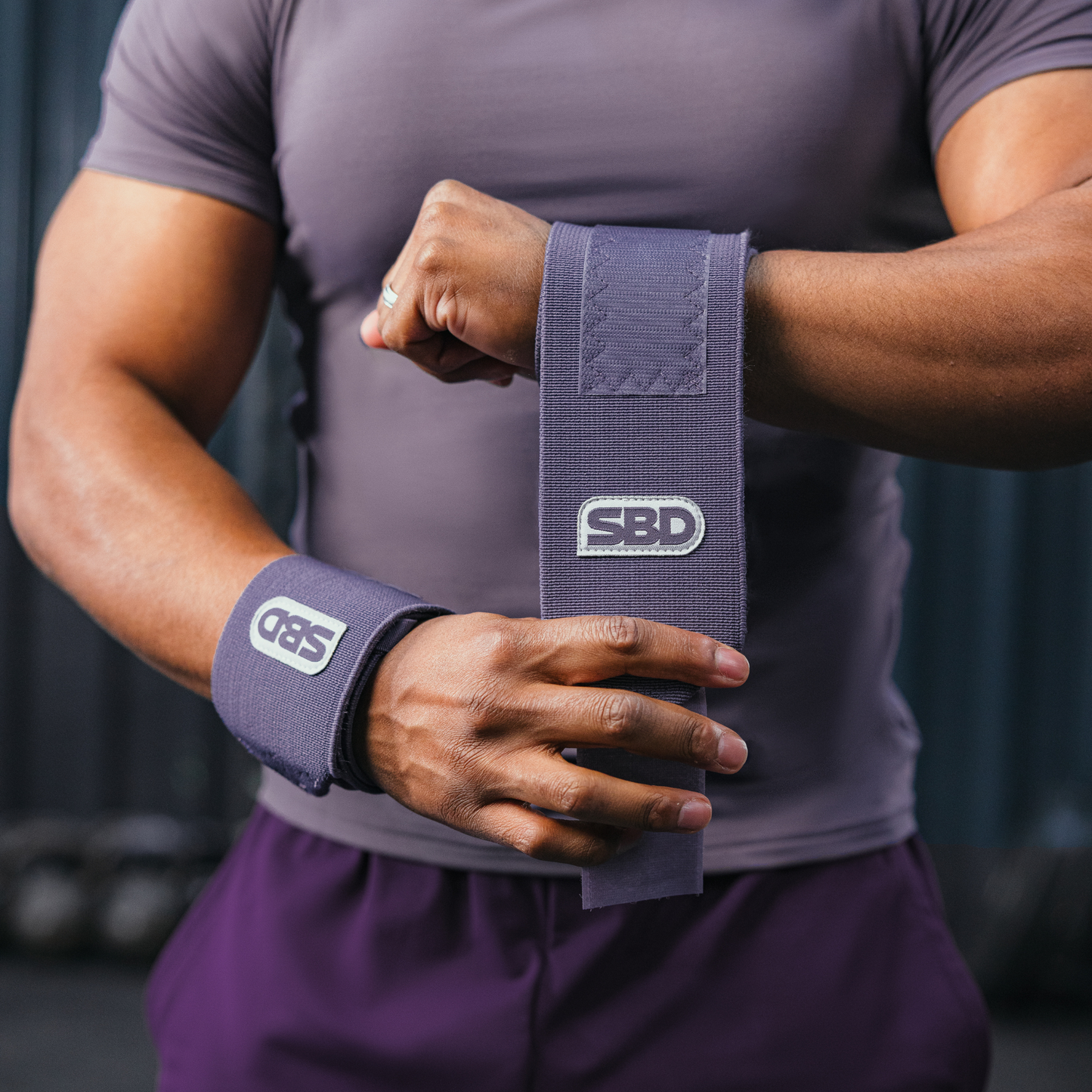 SBD Aspire Range Wrist Wraps - Stiff - Lavender