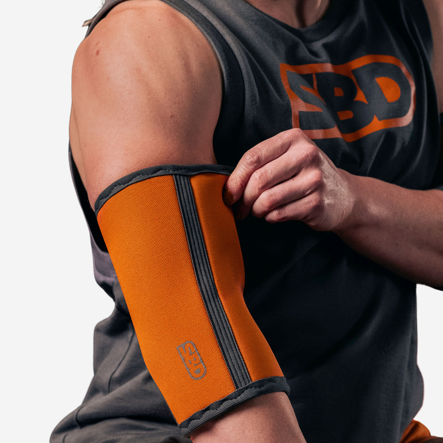 Orange Elbow sleeves