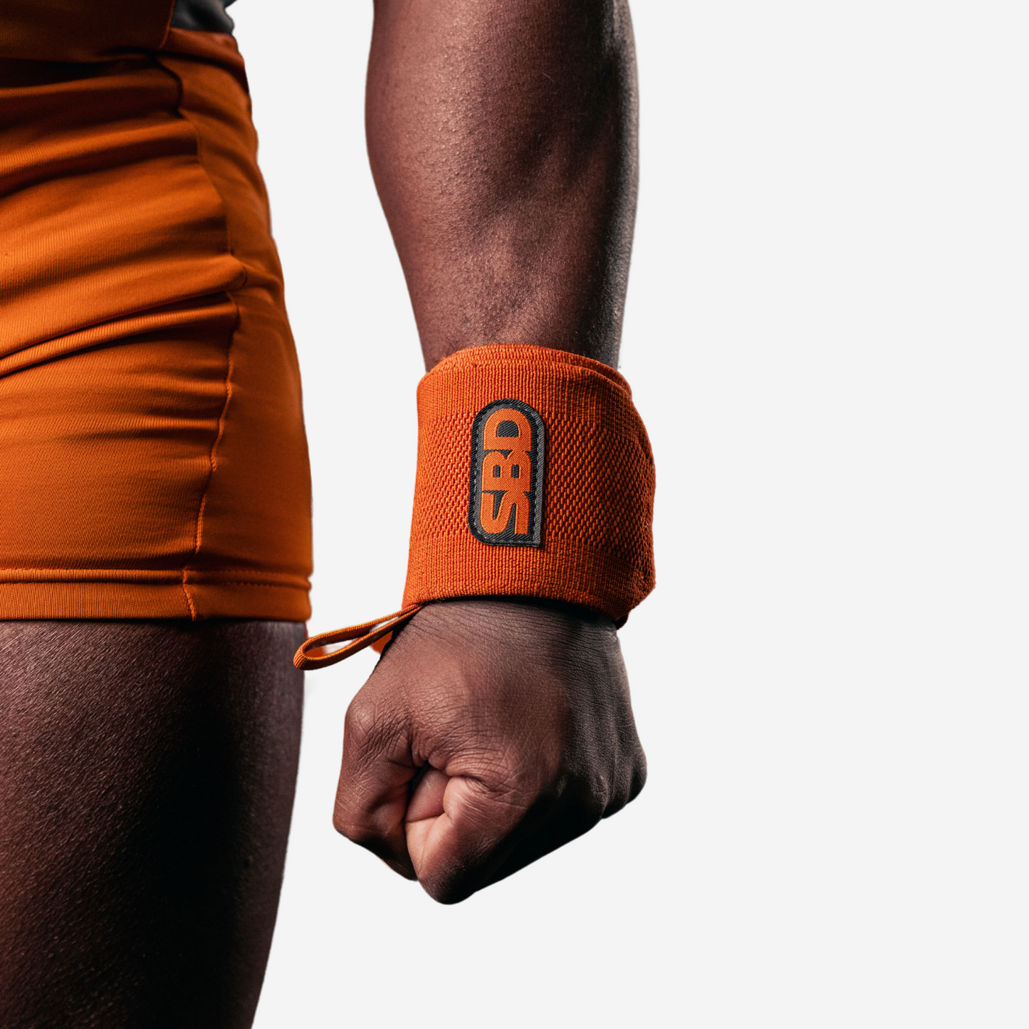 Orange/Grey Wrist Wrap