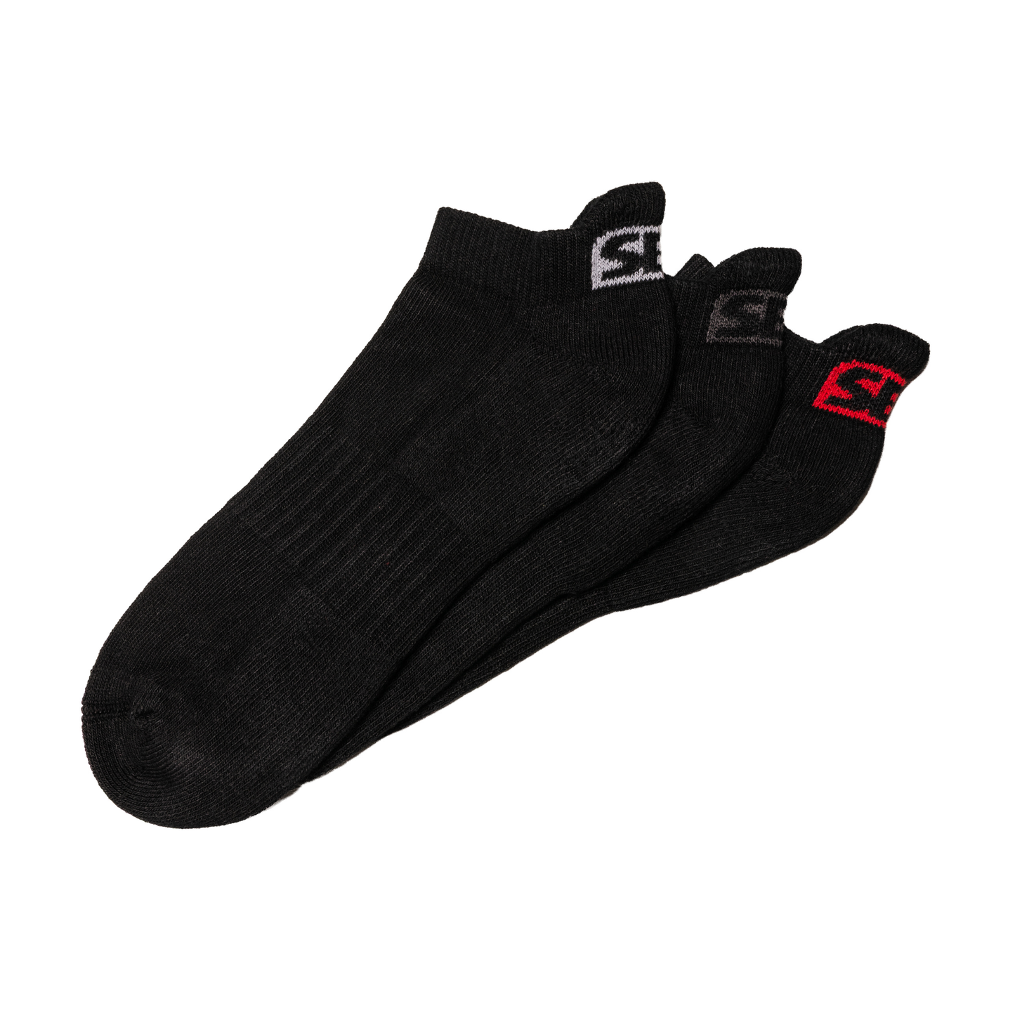 SBD Trainer Socks 3 Pack - Black