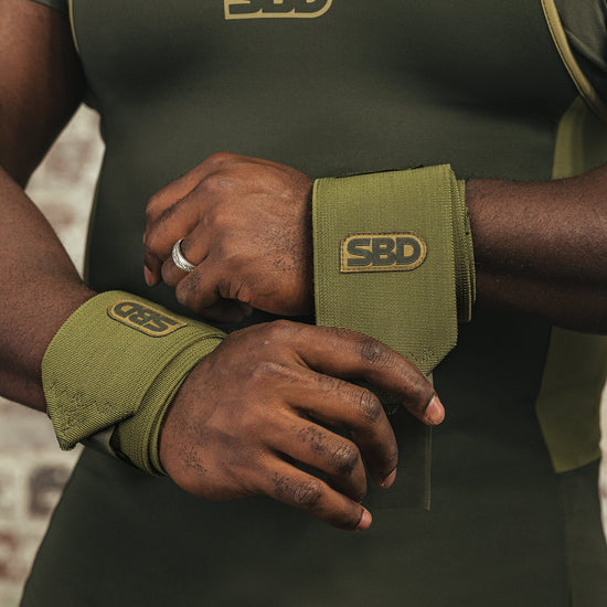 SBD Resolve Range Wrist Wraps - Stiff
