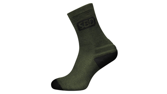 SBD Endure Range Sports Socks - Green