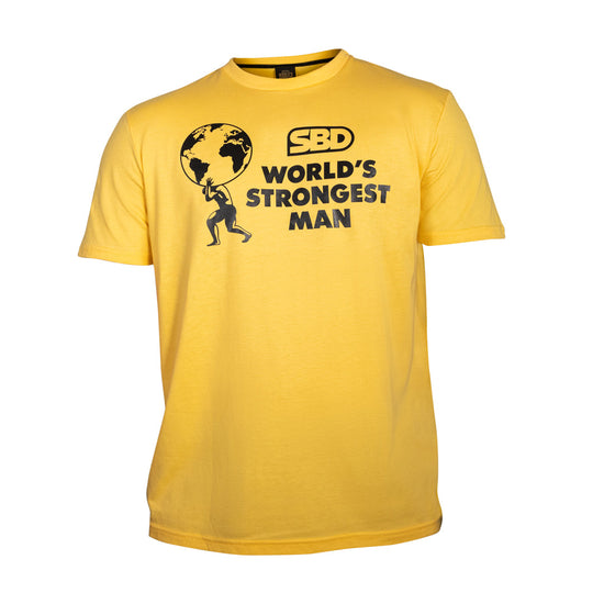 SBD WSM T Shirt 2021 Yellow - Mens