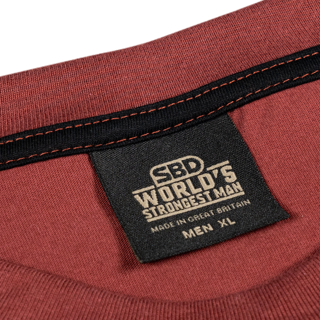 SBD WSM T Shirt 2021 Brick - Mens
